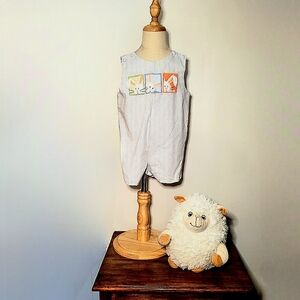 Easter Bunny Shortalls